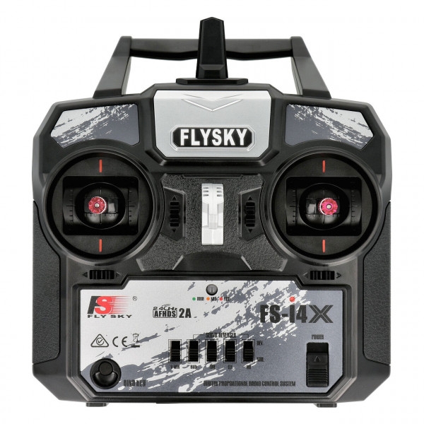 FS057 Flysky i4X Sender mit 4 Kanal Empfänger